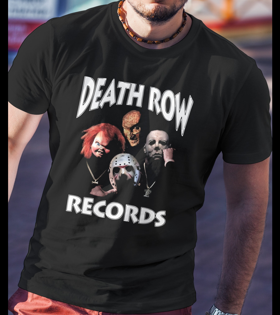 Death Row Records Horror Icons T-Shirt