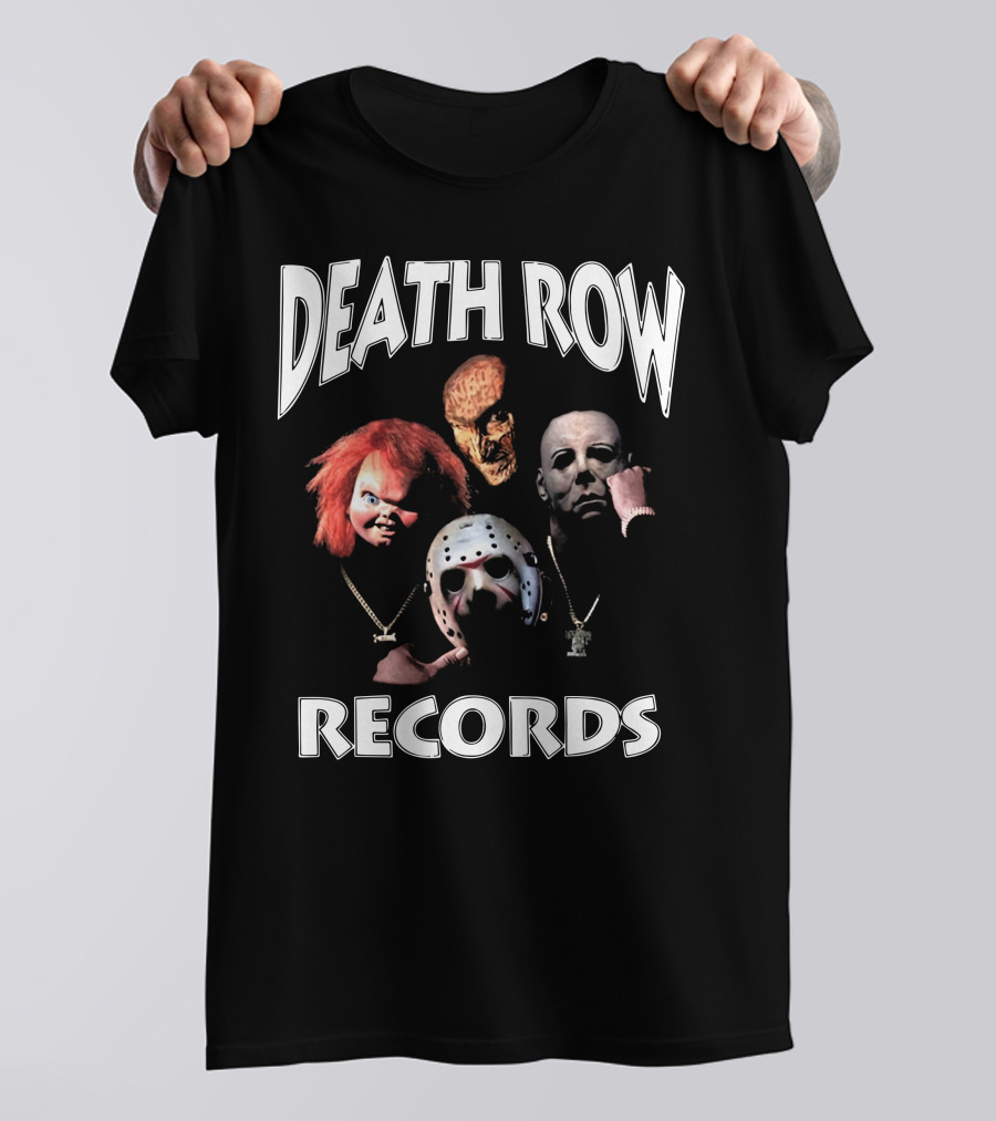 Death Row Records Horror Icons T-Shirt