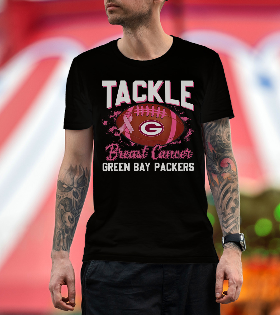 Tackle Breast Cancer Green Bay Packers T-Shirt