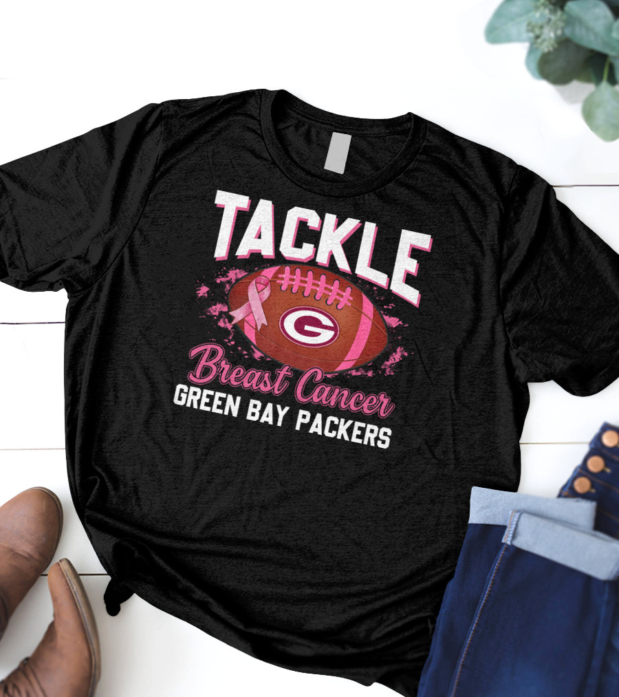 Tackle Breast Cancer Green Bay Packers T-Shirt