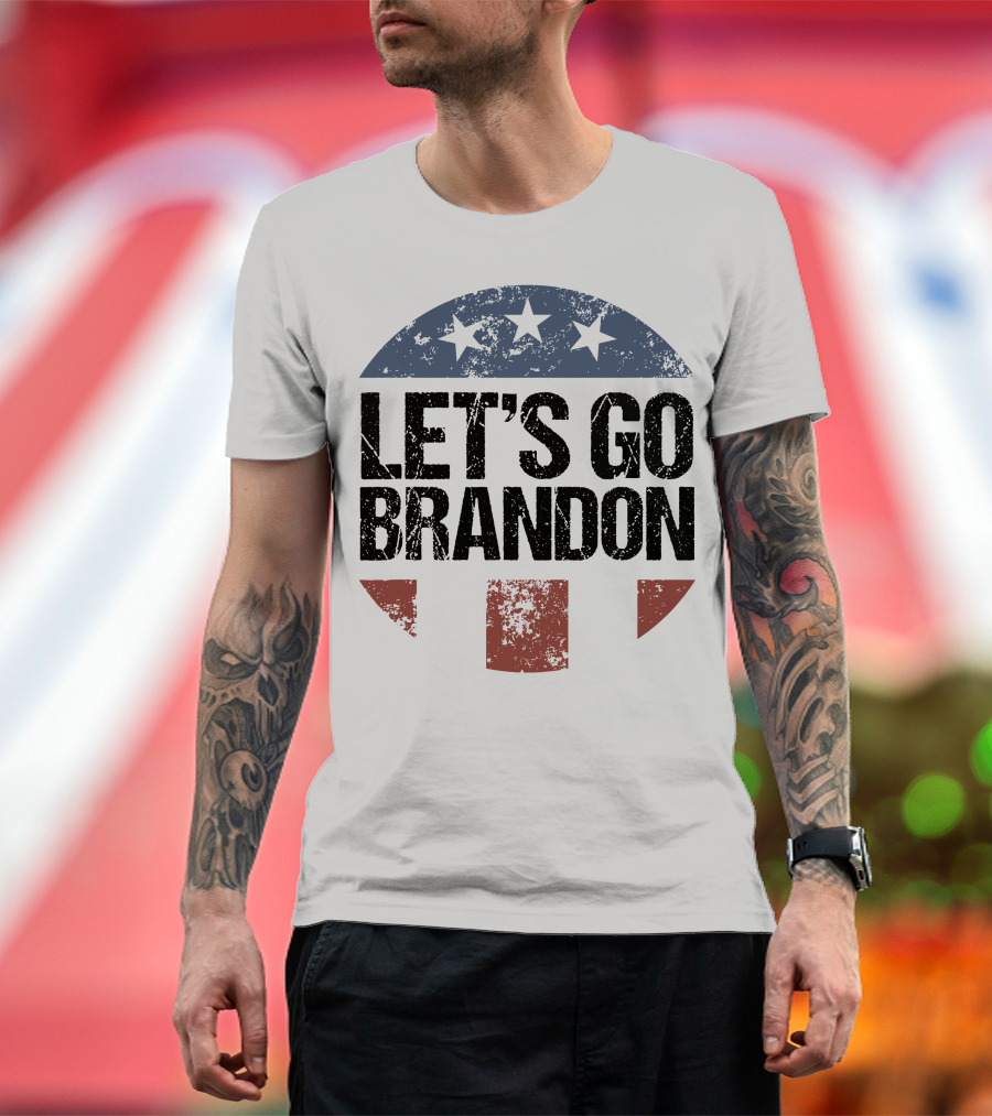 Let's Go Brandon Stars And Stripes T-Shirt