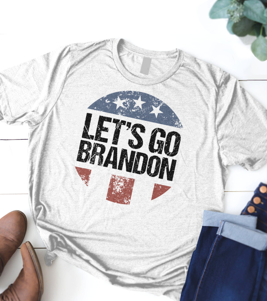 Let's Go Brandon Stars And Stripes T-Shirt