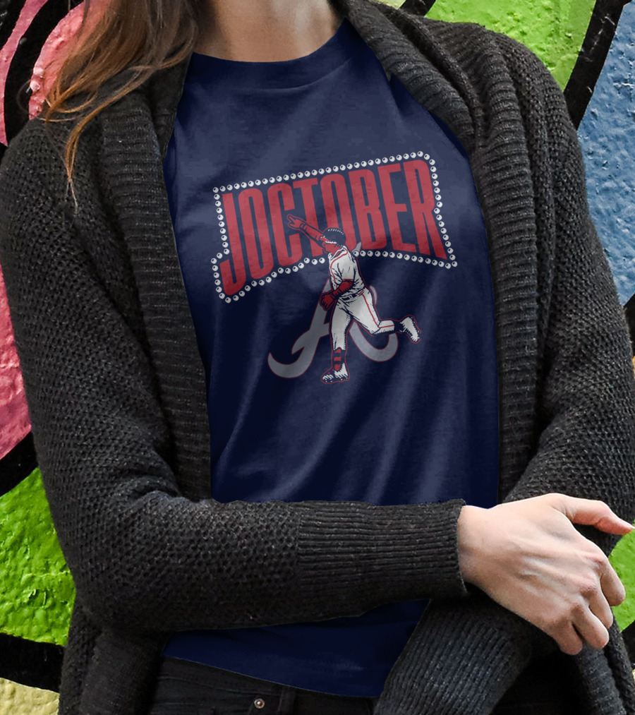 Joc Pederson Joctober Braves Baseball Celebration T-Shirt