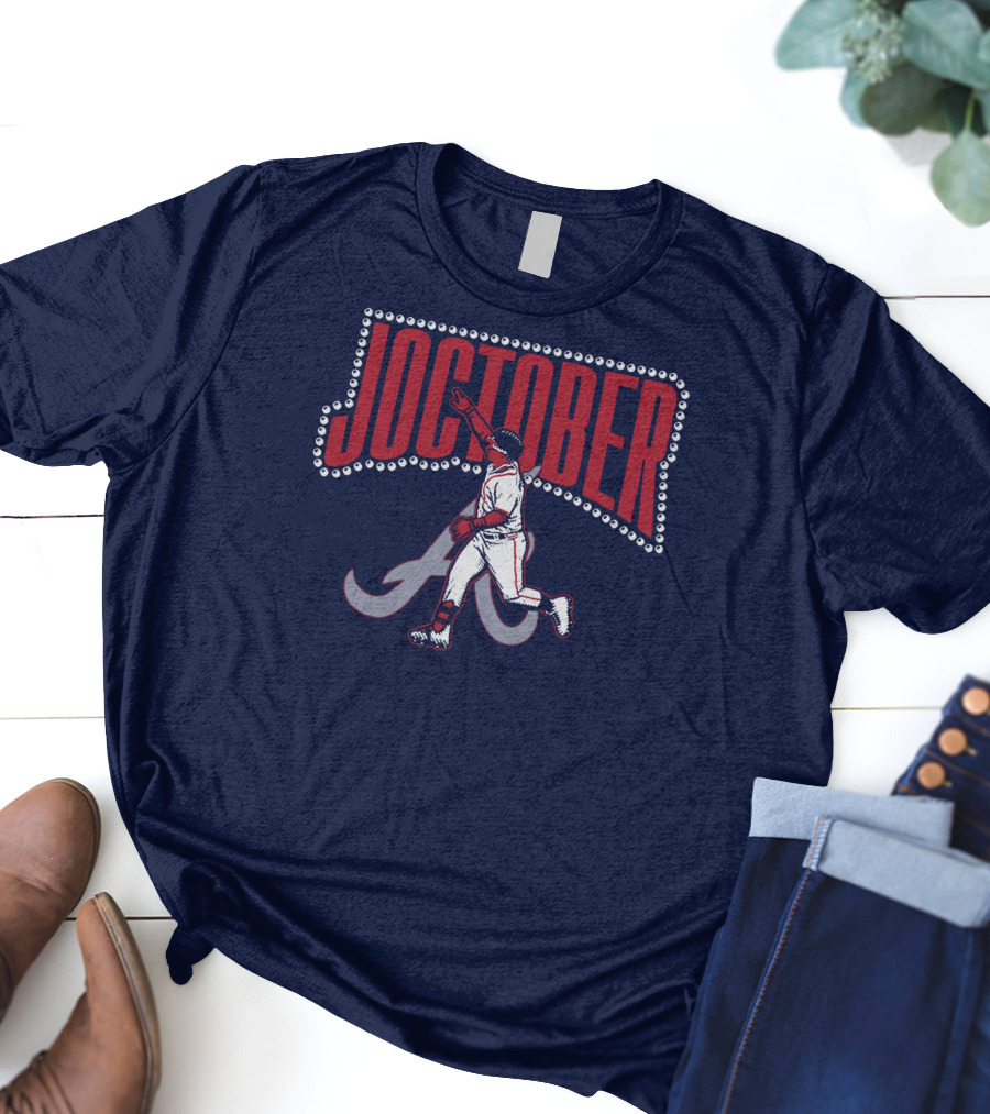 Joc Pederson Joctober Braves Baseball Celebration T-Shirt
