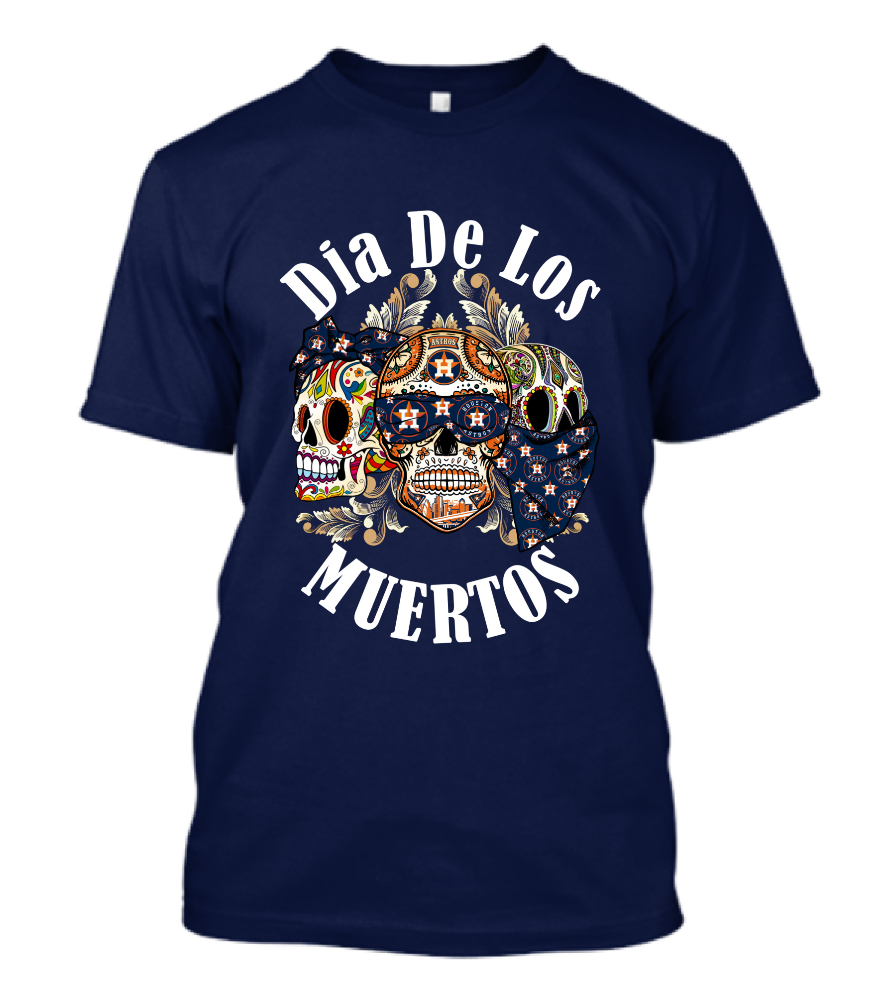 Dia De Los Muertos Houston Astros T-Shirt