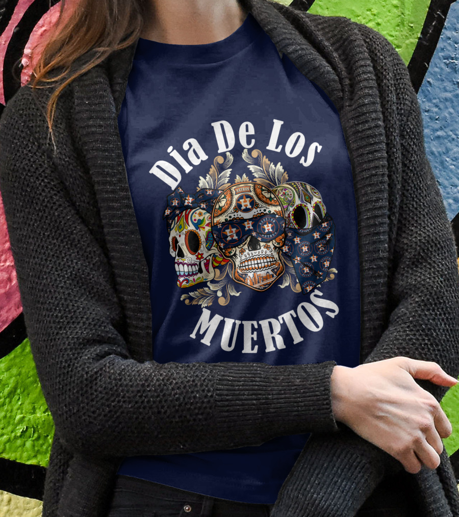 Dia De Los Muertos Houston Astros T-Shirt