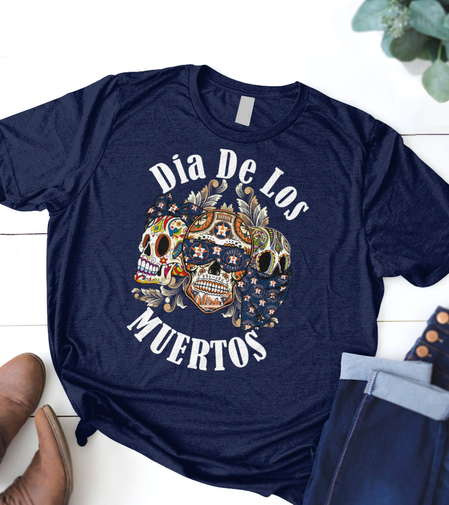 Dia De Los Muertos Houston Astros T-Shirt
