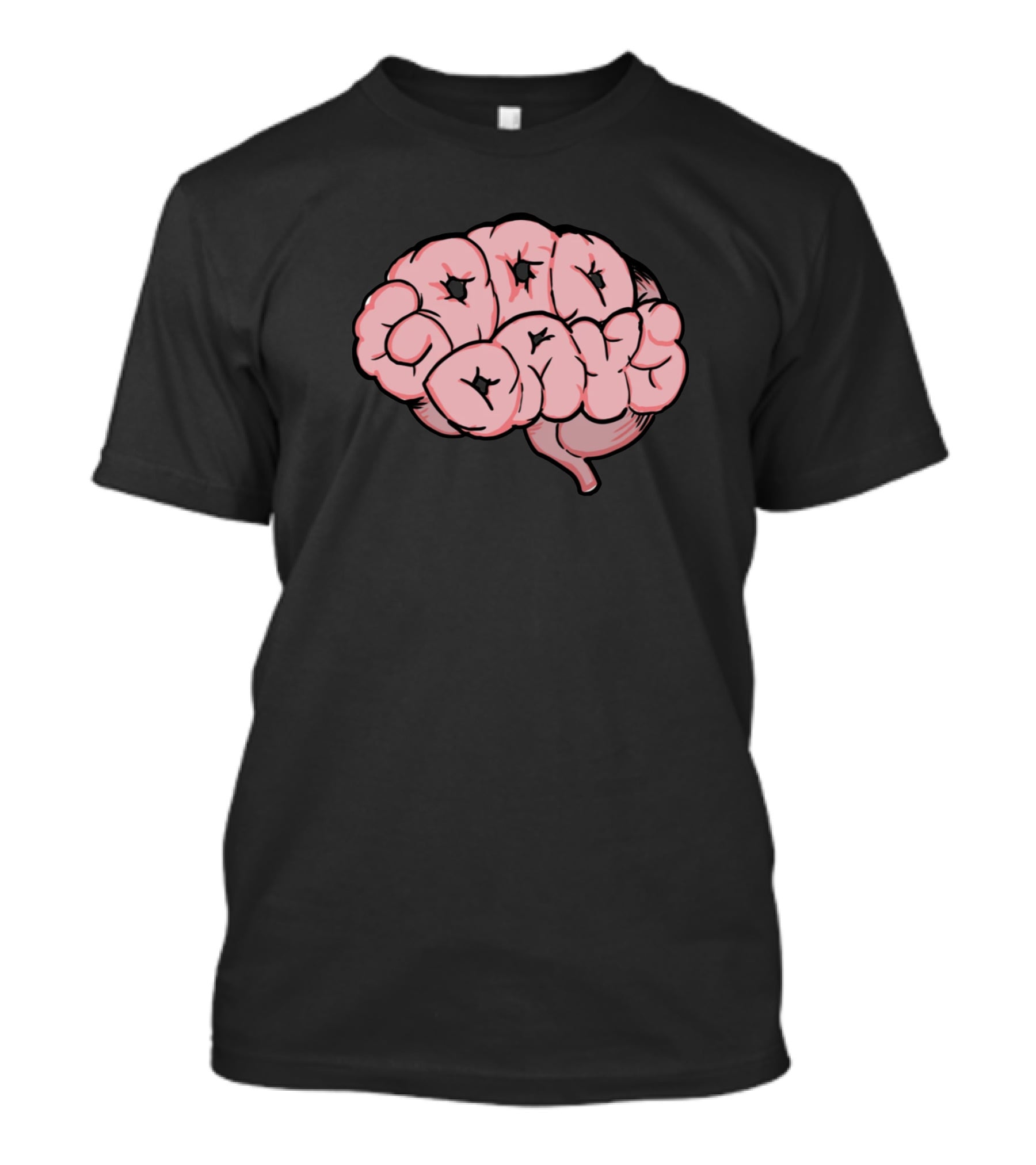 SZA Good Days Brain Illustration Merchandise T-Shirt