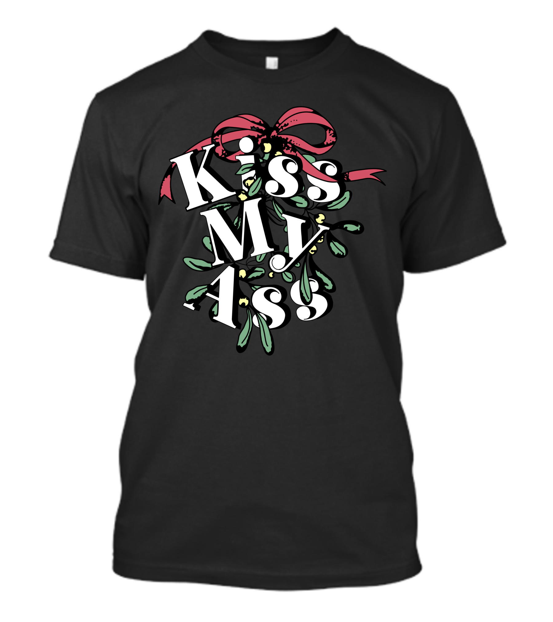 Kiss My Ass Cody Ko Merch Mistletoe Bow T-Shirt
