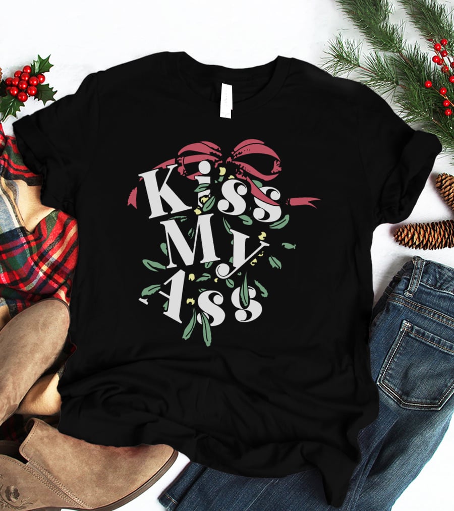 Kiss My Ass Cody Ko Merch Mistletoe Bow T-Shirt