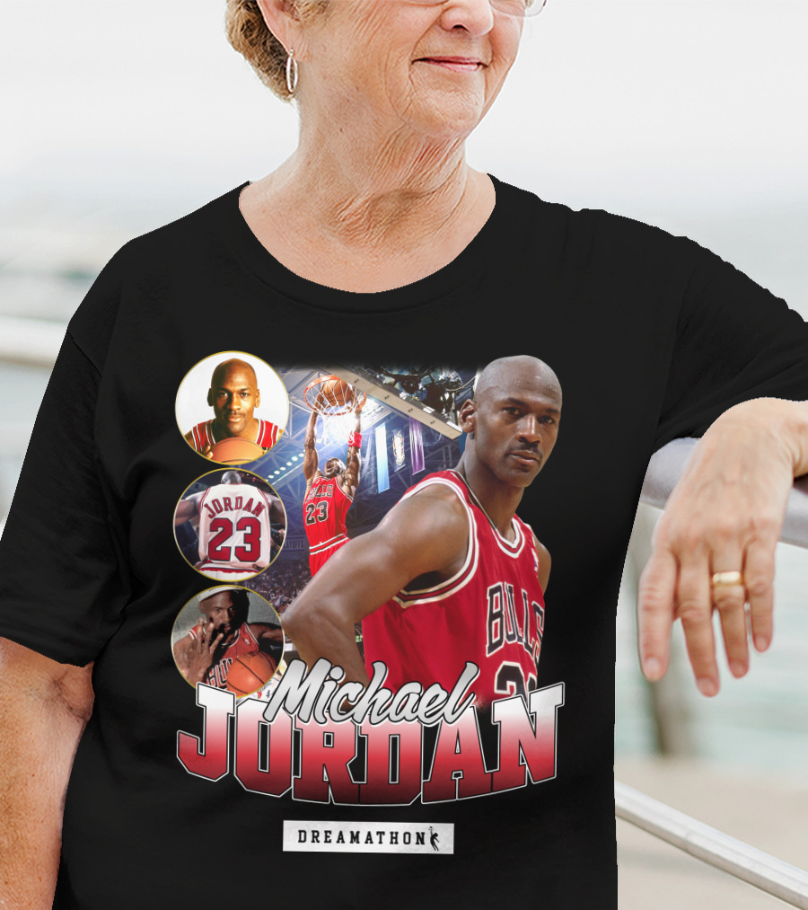 Michael Jordan Dreamathon 23 Basketball T-Shirt
