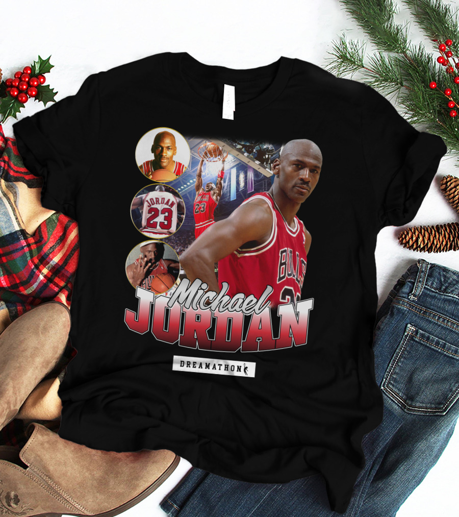 Michael Jordan Dreamathon 23 Basketball T-Shirt