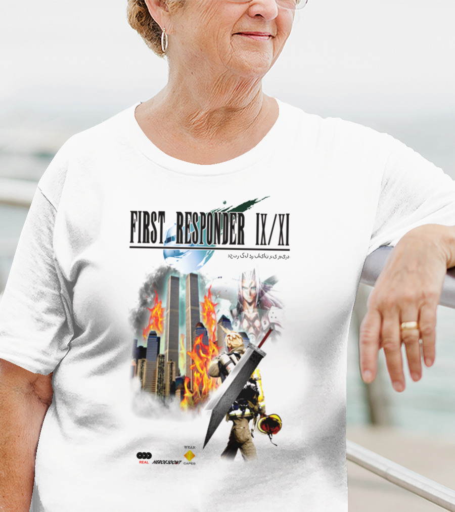 First Responder IX XI Real Heroes 9/11 T-Shirt