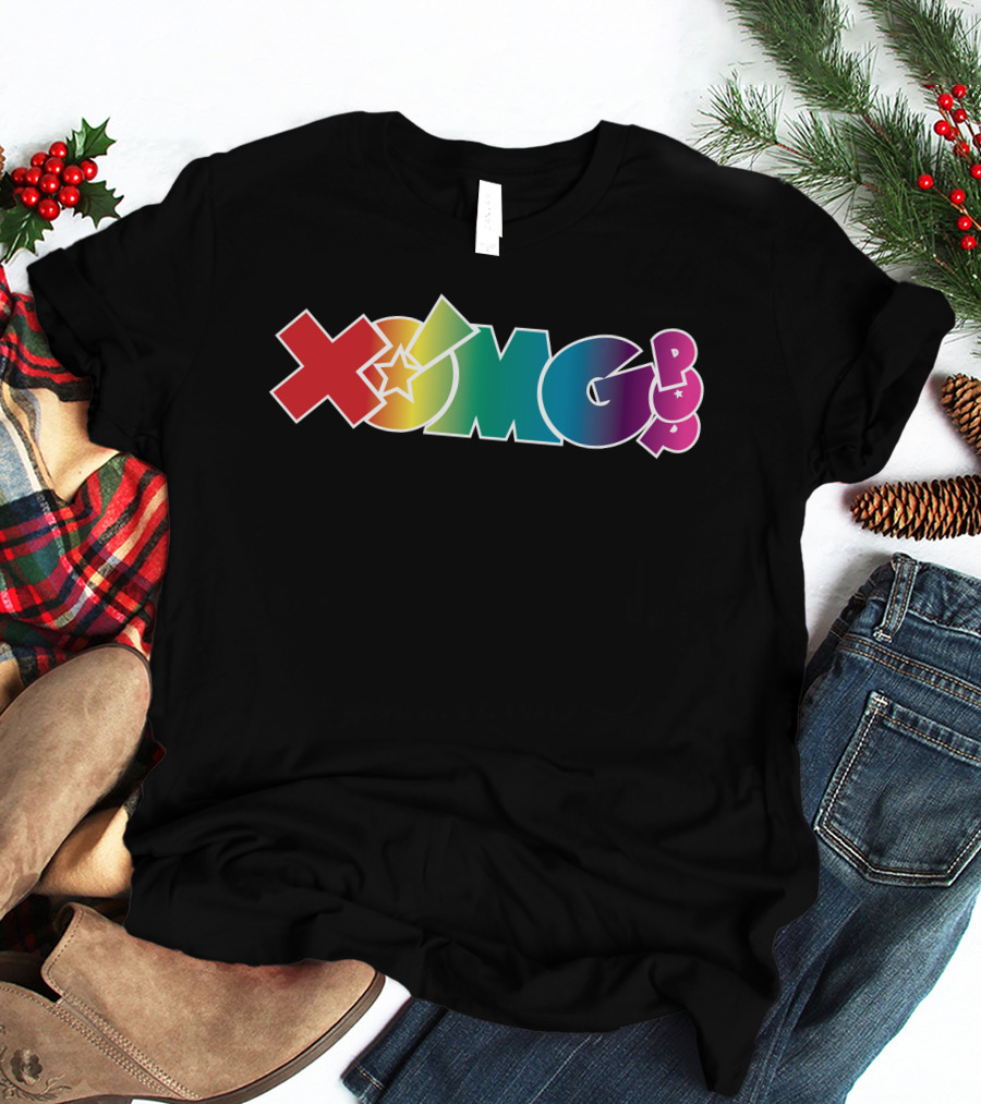 XOMG Pop Rainbow Starburst T-Shirt
