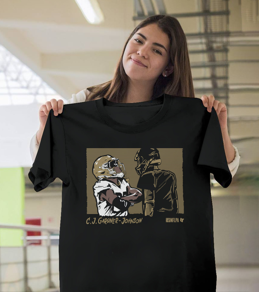 C.J. Gardner-Johnson NFLPA The Instigator Confrontation T-Shirt