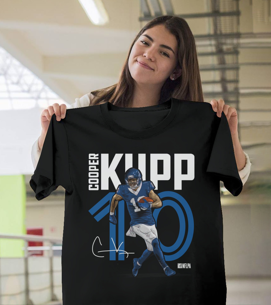 COOPER KUPP 10 NFLPA Football Player T-Shirt