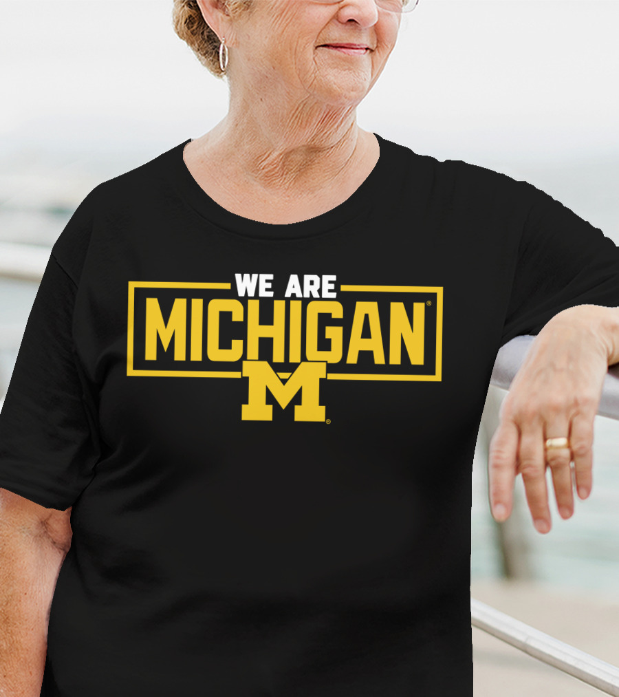 WE ARE MICHIGAN Block M T-Shirt
