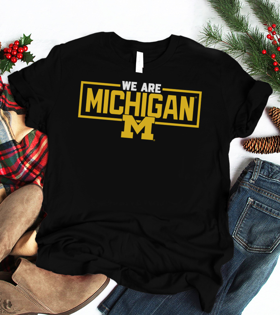 WE ARE MICHIGAN Block M T-Shirt
