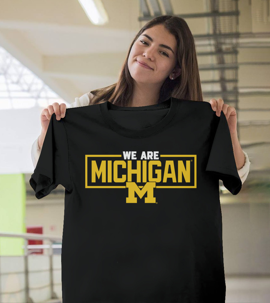 WE ARE MICHIGAN Block M T-Shirt