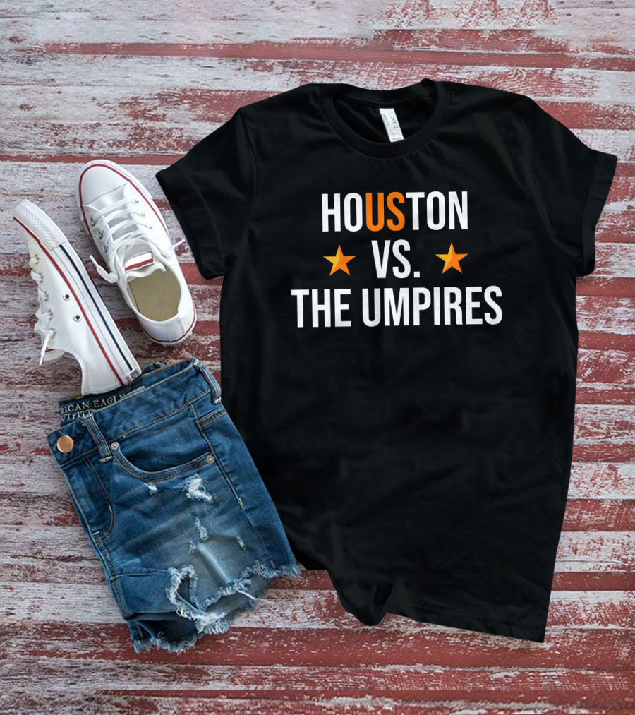 HOUSTON VS. THE UMPIRES Orange Star T-Shirt