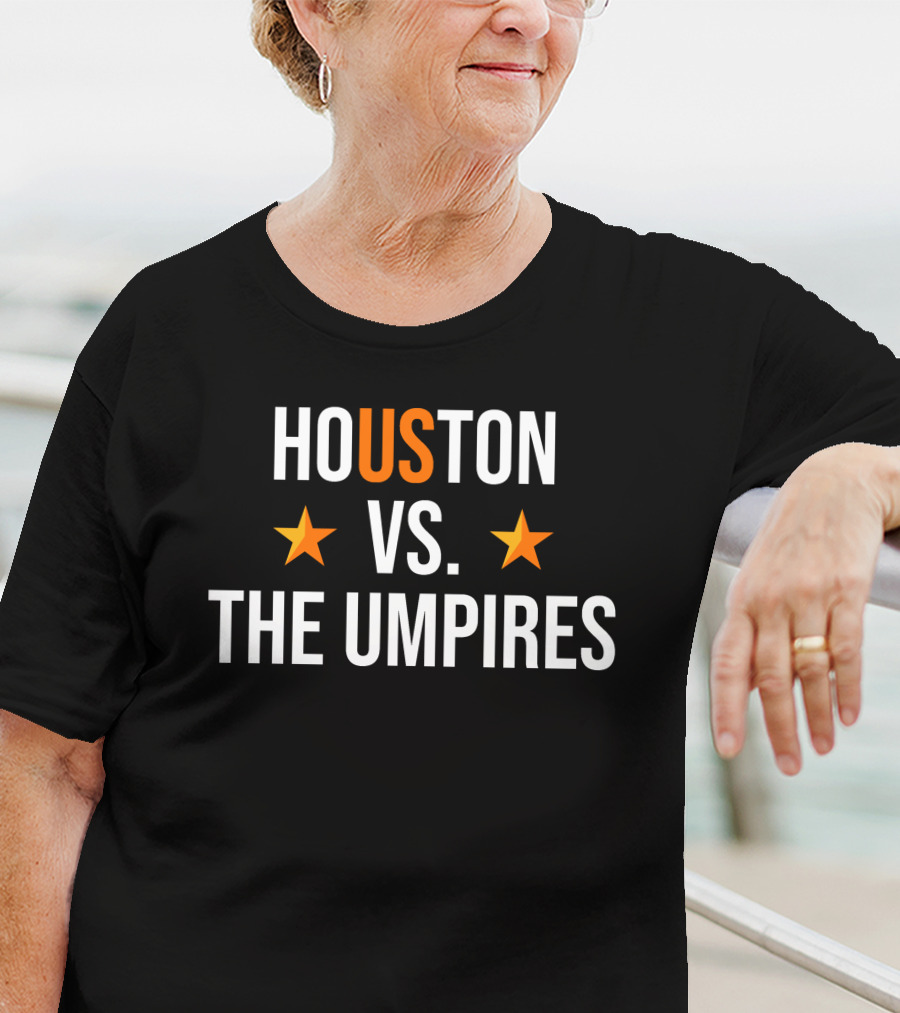 HOUSTON VS. THE UMPIRES Orange Star T-Shirt