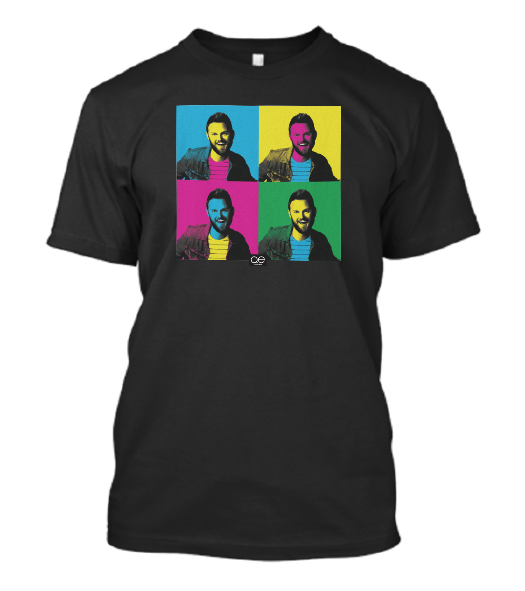 Queer Eye Merch Pop Art Style Four Panel T-Shirt