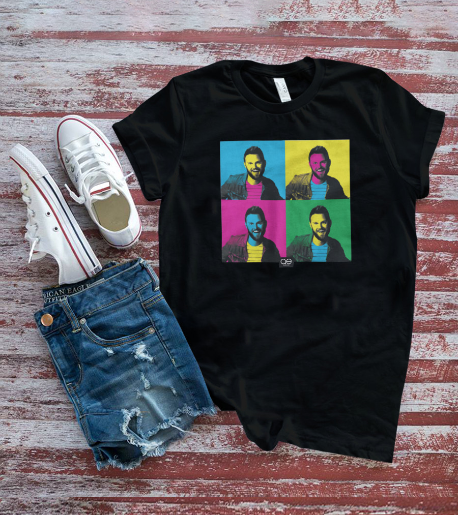 Queer Eye Merch Pop Art Style Four Panel T-Shirt