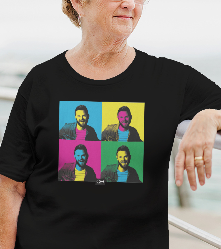 Queer Eye Merch Pop Art Style Four Panel T-Shirt