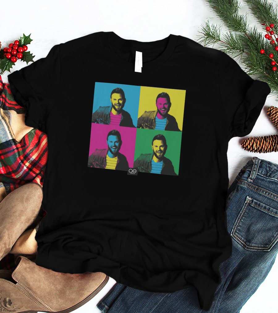 Queer Eye Merch Pop Art Style Four Panel T-Shirt