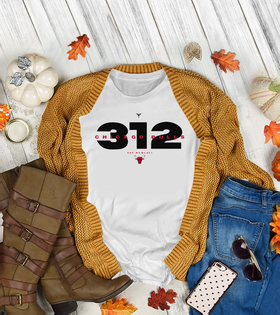 Chicago Bulls 312 Est. MCMLXVI T-Shirt
