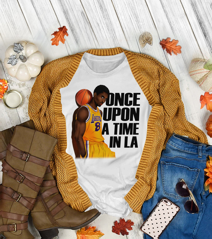 Once Upon A Time In LA Lakers 8 T-Shirt