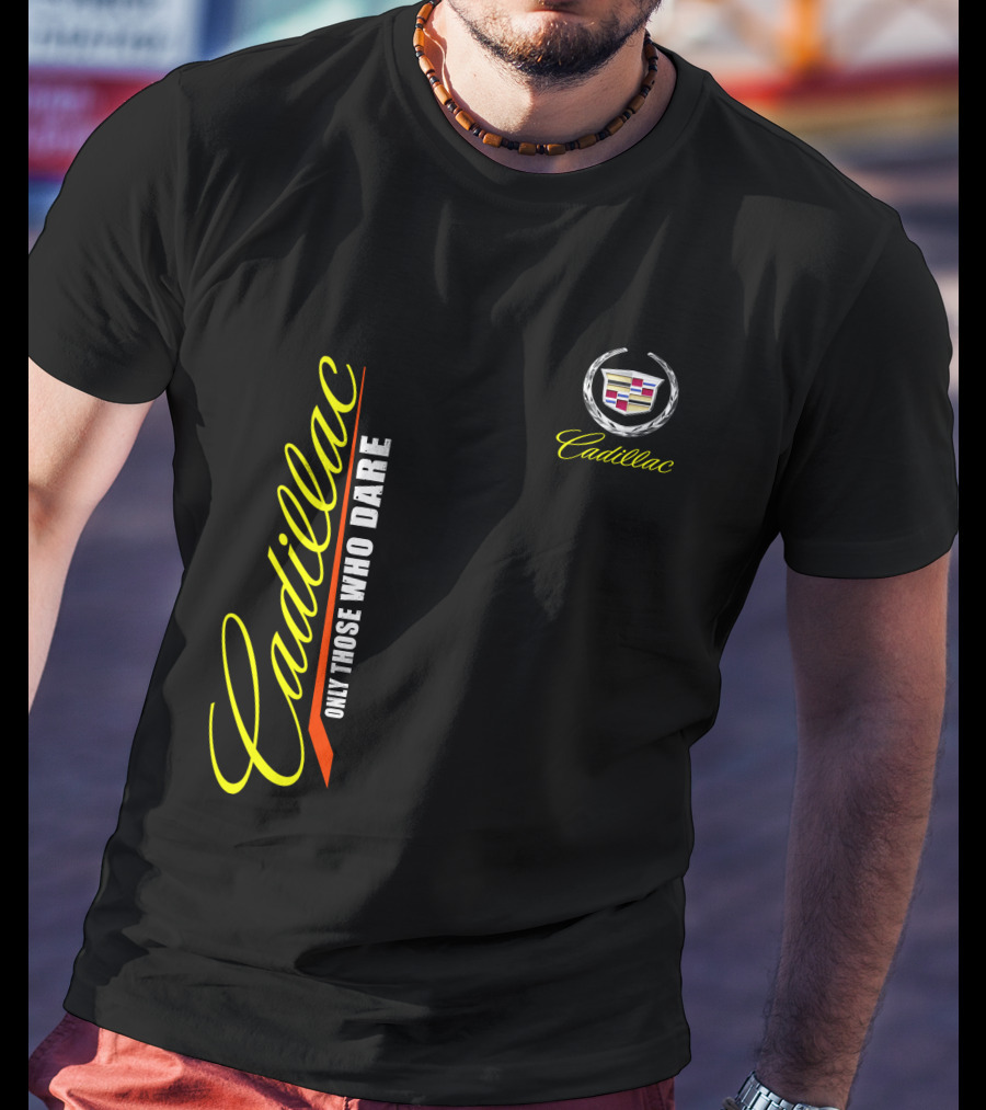 Cadillac Only Those Who Dare Logo T-Shirt
