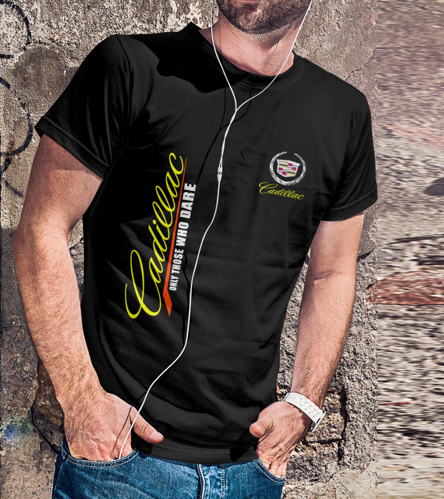 Cadillac Only Those Who Dare Logo T-Shirt