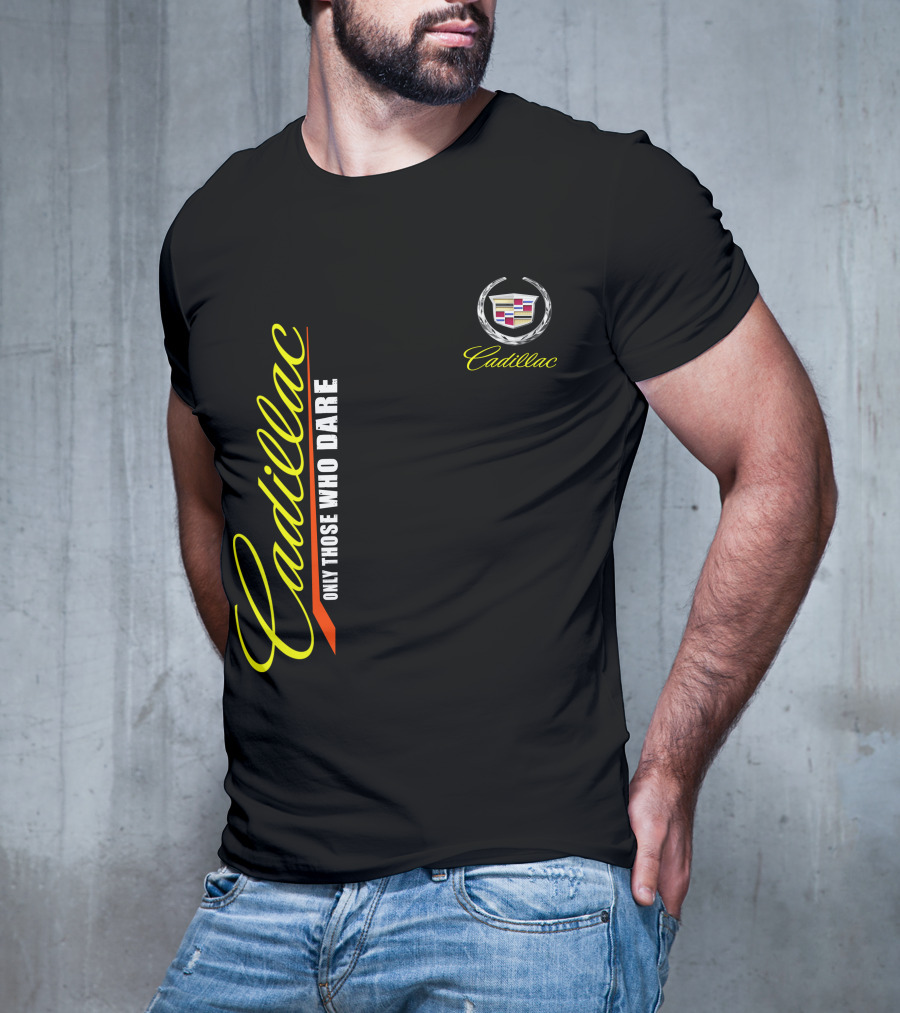 Cadillac Only Those Who Dare Logo T-Shirt