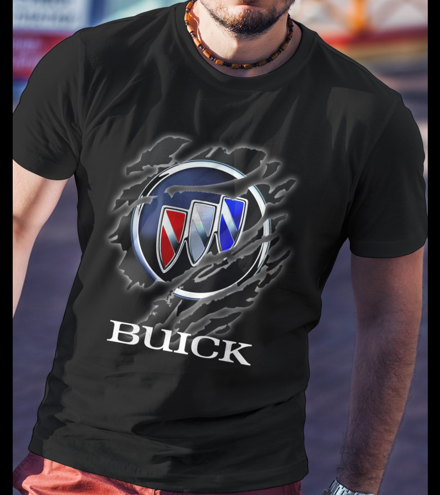 Buick Logo With Scratch Mark T-Shirt