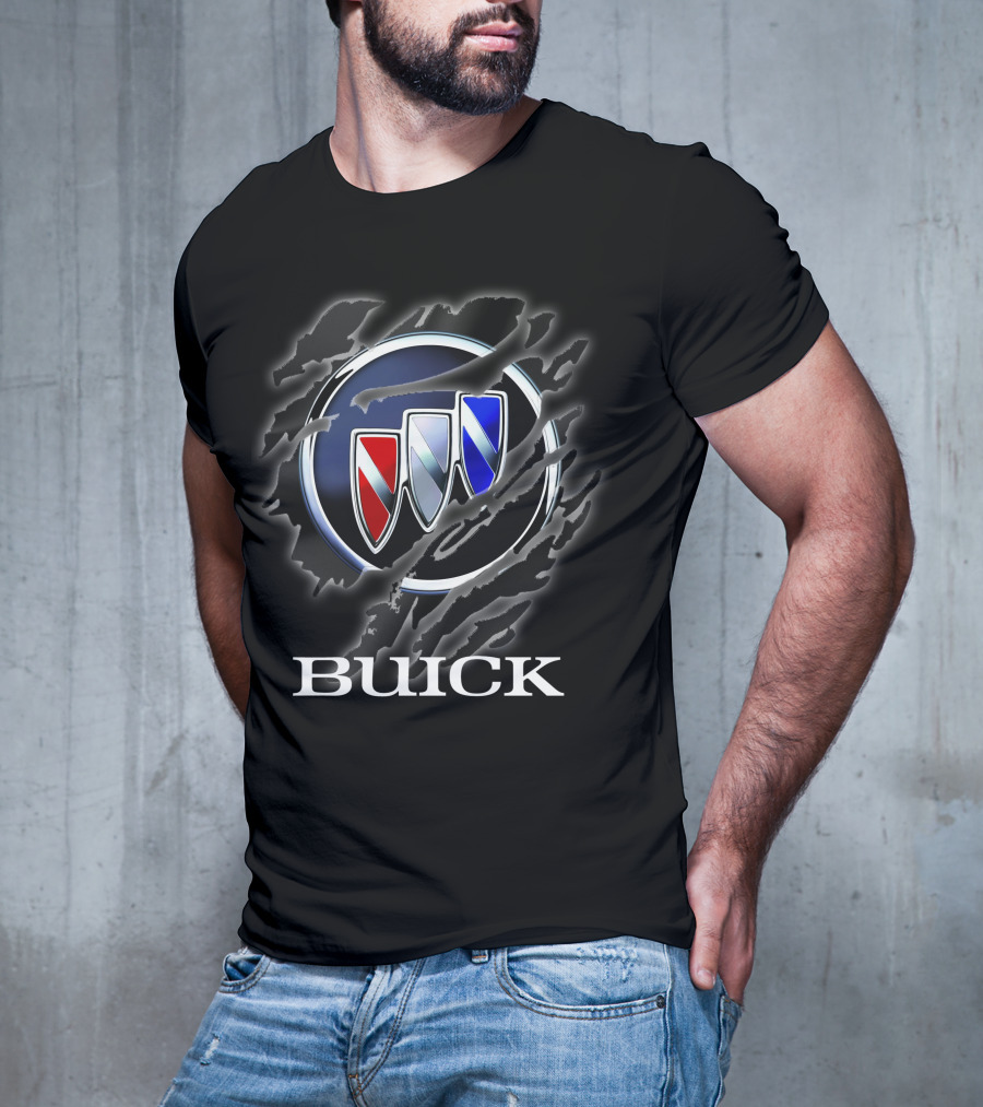 Buick Logo With Scratch Mark T-Shirt