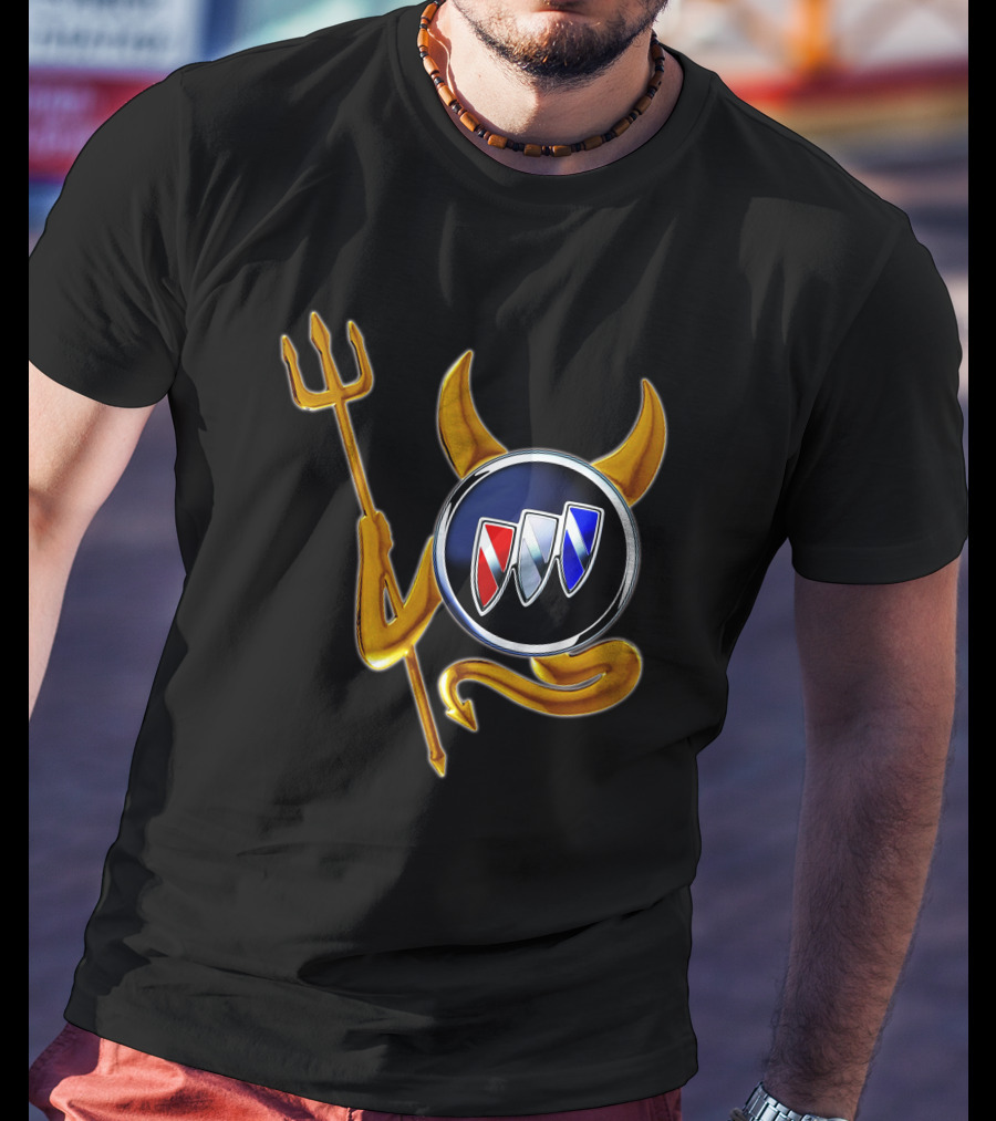 Buick Devil Horns Emblem Trident T-Shirt