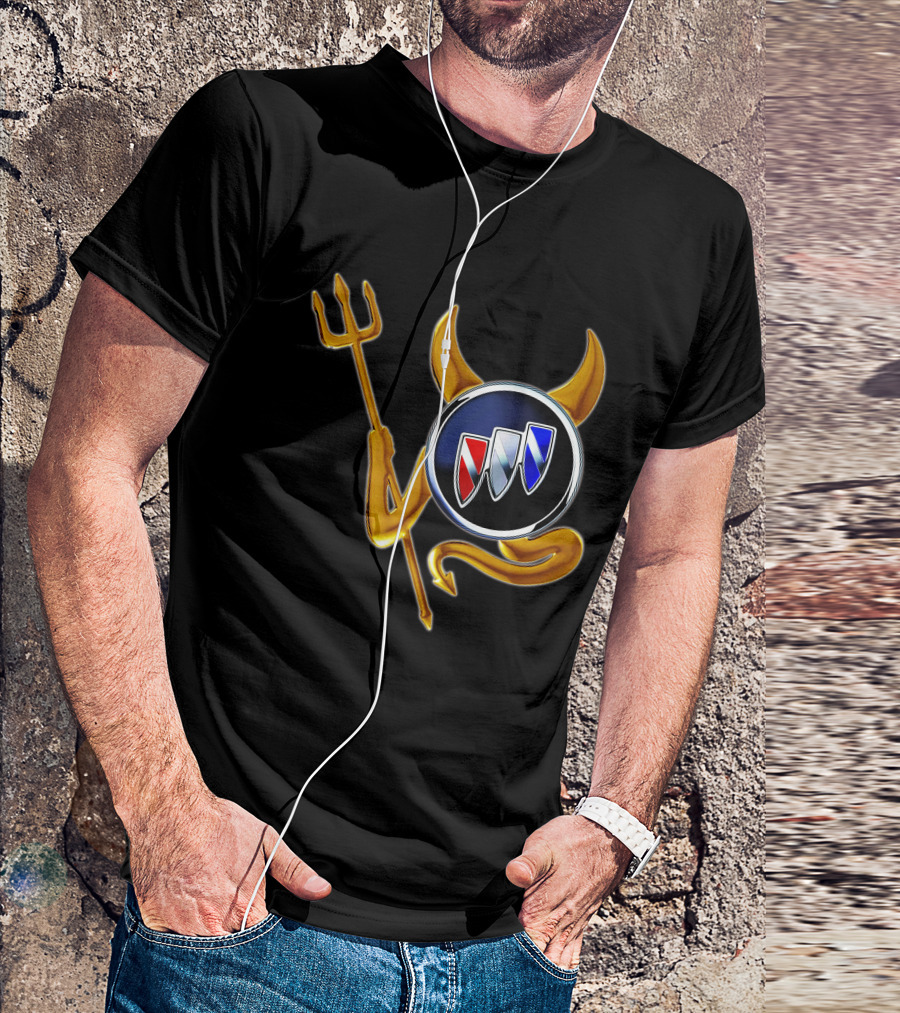 Buick Devil Horns Emblem Trident T-Shirt