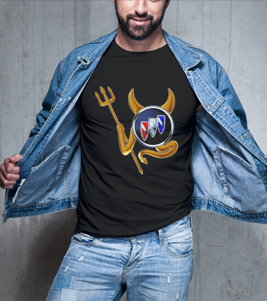 Buick Devil Horns Emblem Trident T-Shirt