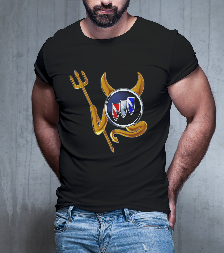 Buick Devil Horns Emblem Trident T-Shirt