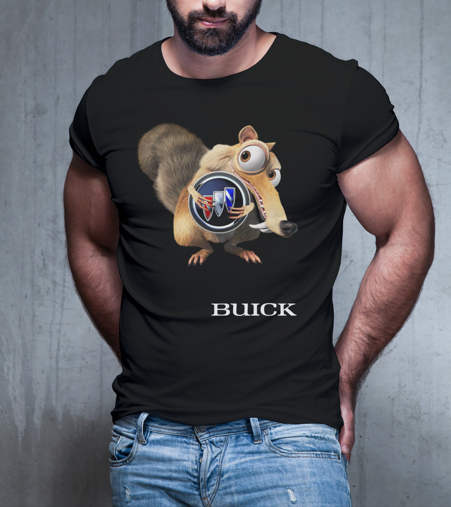 Buick Ice Age Scrat Holding T-Shirt