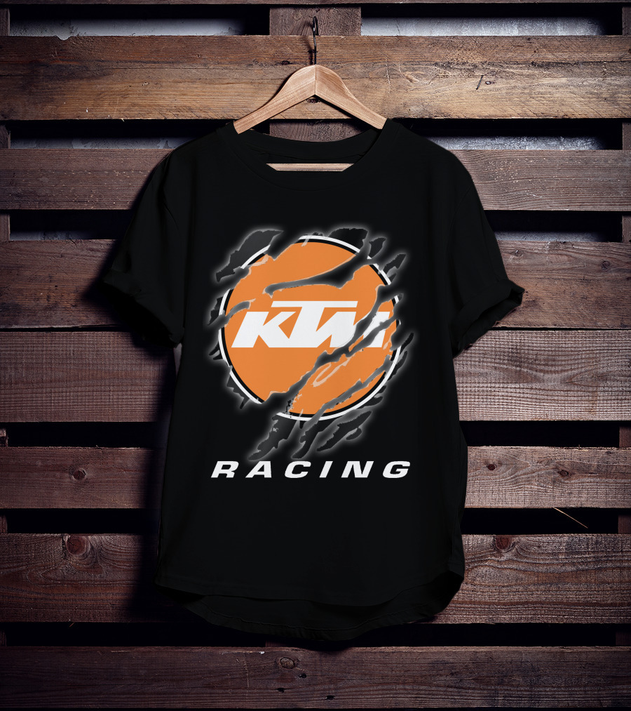Ktm Racing 05 Shredded Orange T-Shirt