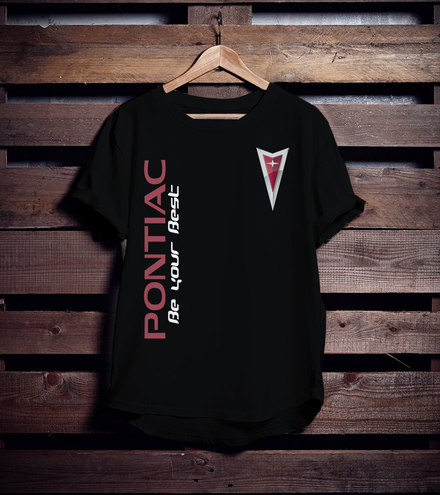 Pontiac Be Your Best Arrowhead Badge T-Shirt