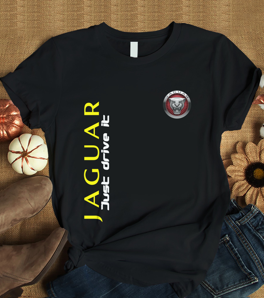 Jaguar Just Drive It Badge T-Shirt