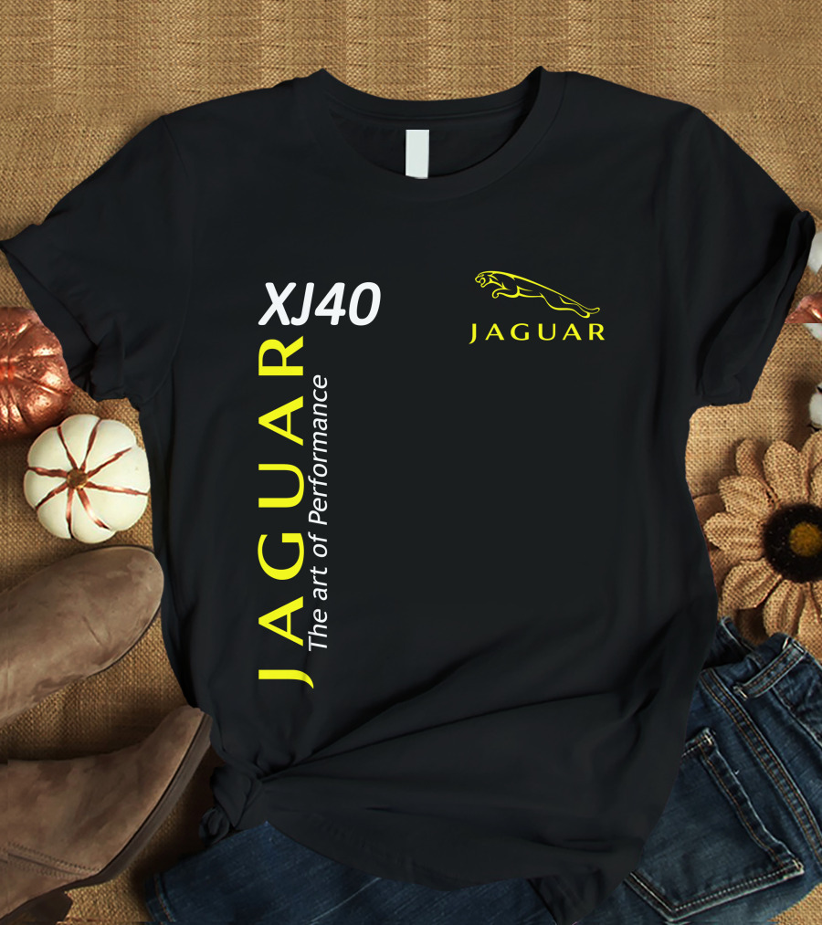 XJ40 Jaguar The Art Of Performance T-Shirt