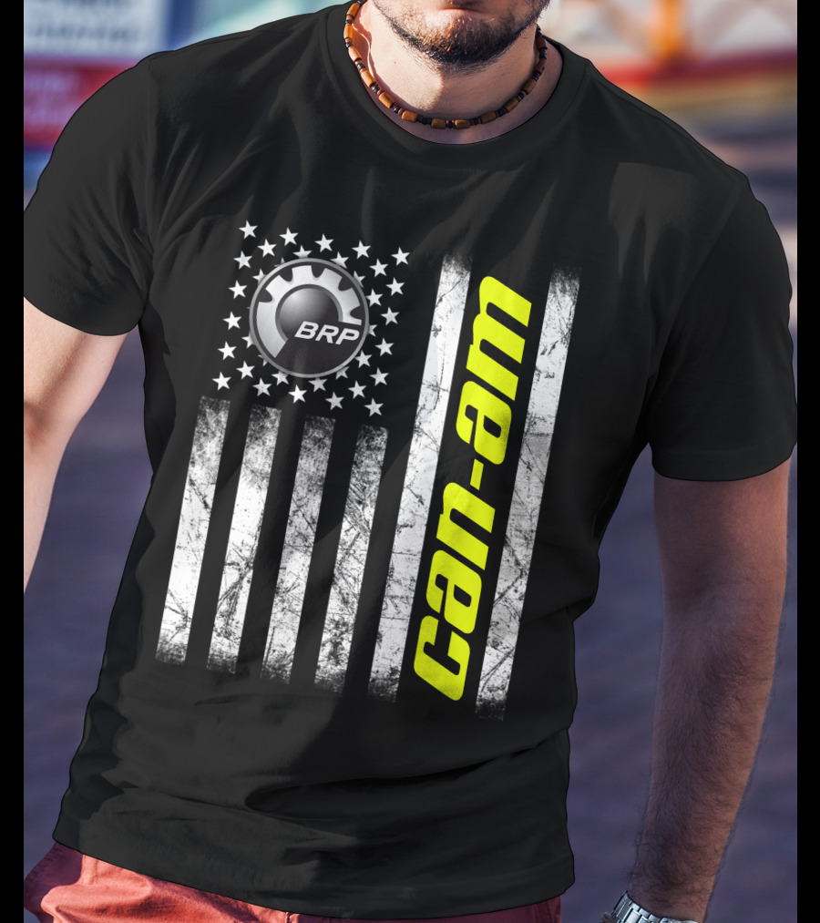 BRP Can-Am Flag T-Shirt