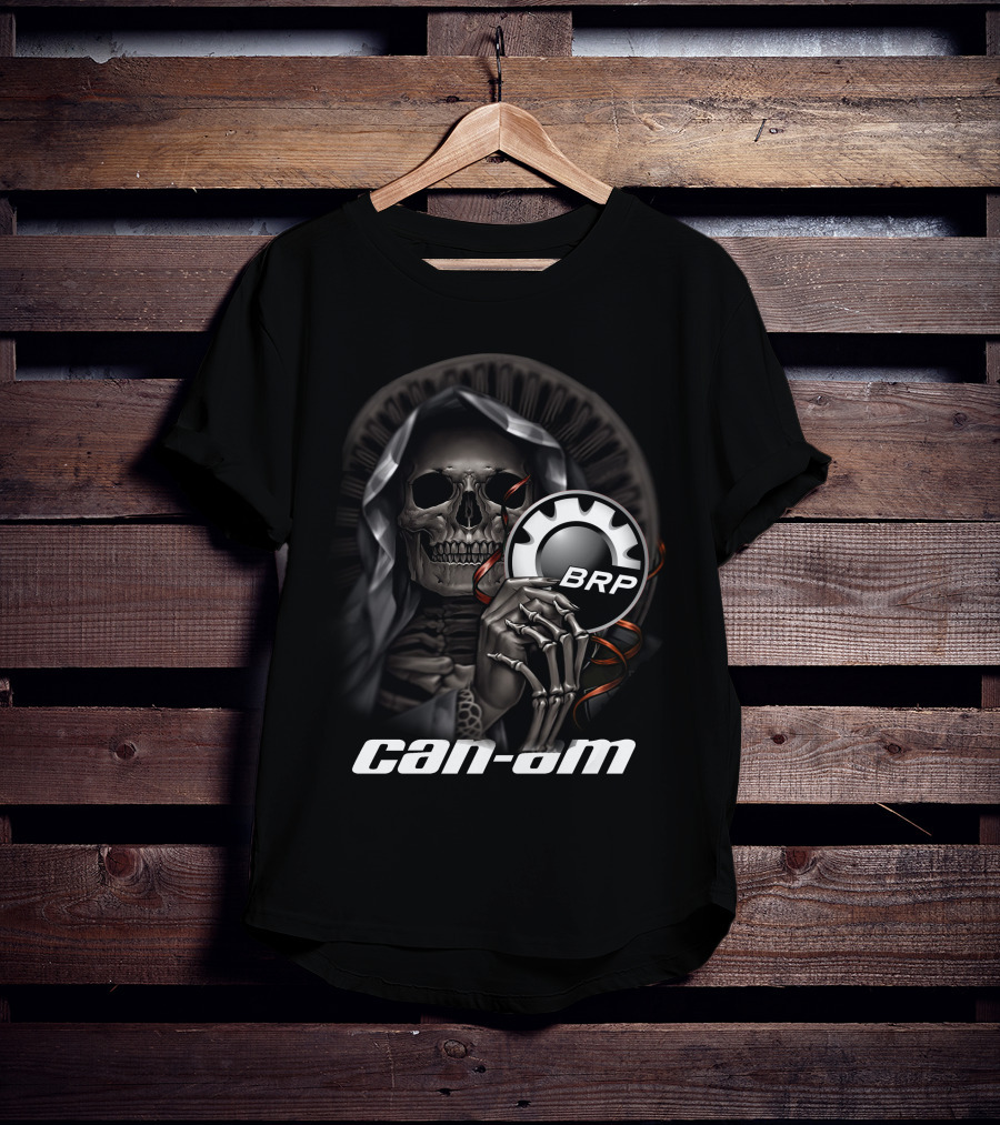 Can Am BRP Skull Grim Reaper T-Shirt