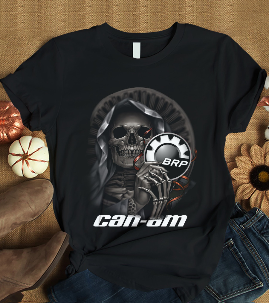 Can Am BRP Skull Grim Reaper T-Shirt