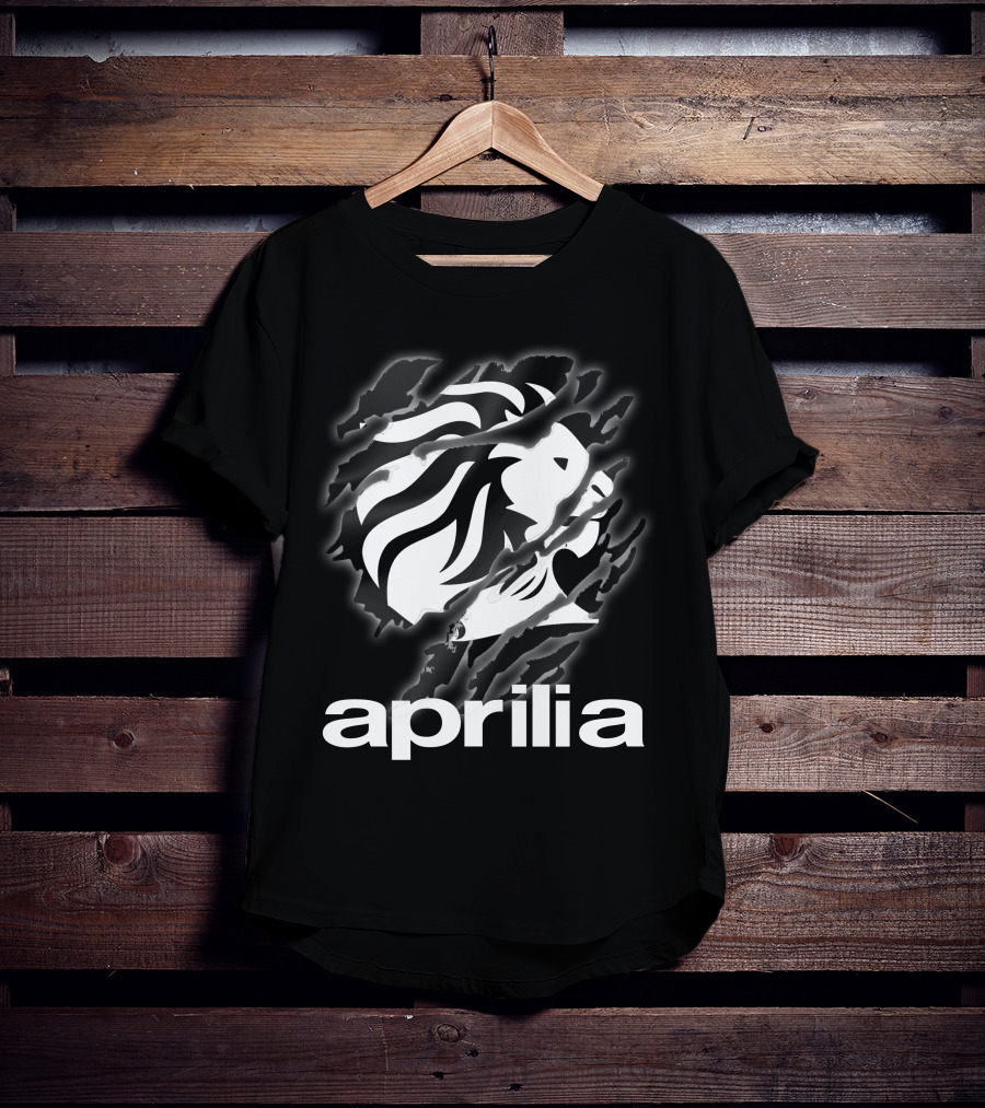 Aprilia 07 Lion Scratch T-Shirt