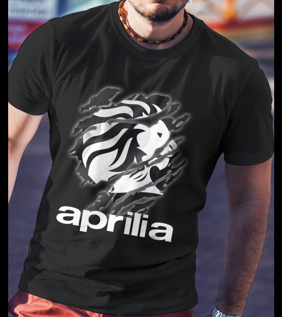Aprilia 07 Lion Scratch T-Shirt